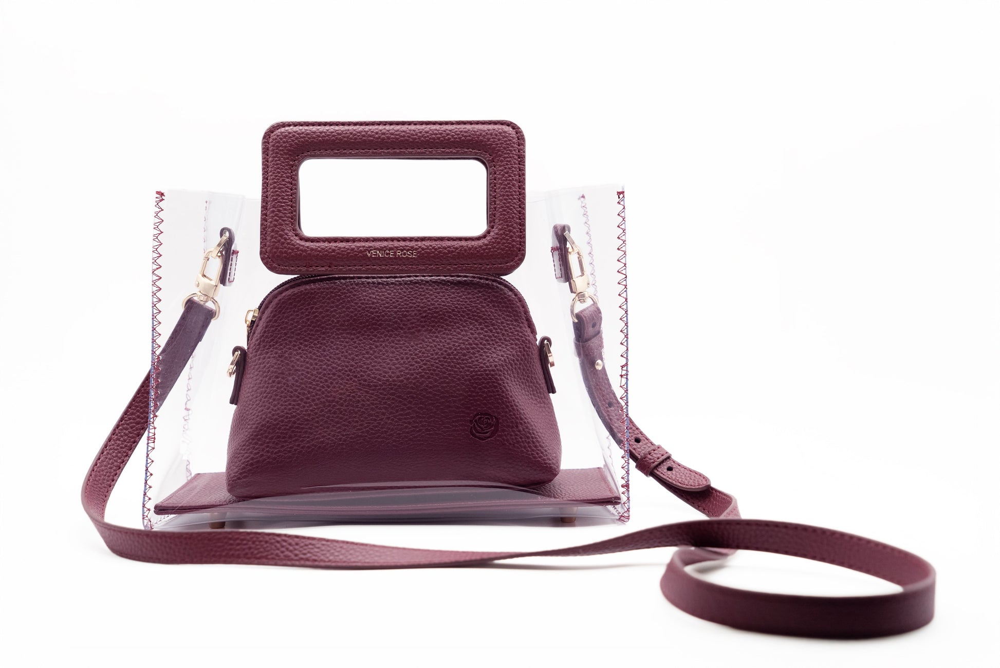 The Stadium Tote – Venice Rose - Main Image